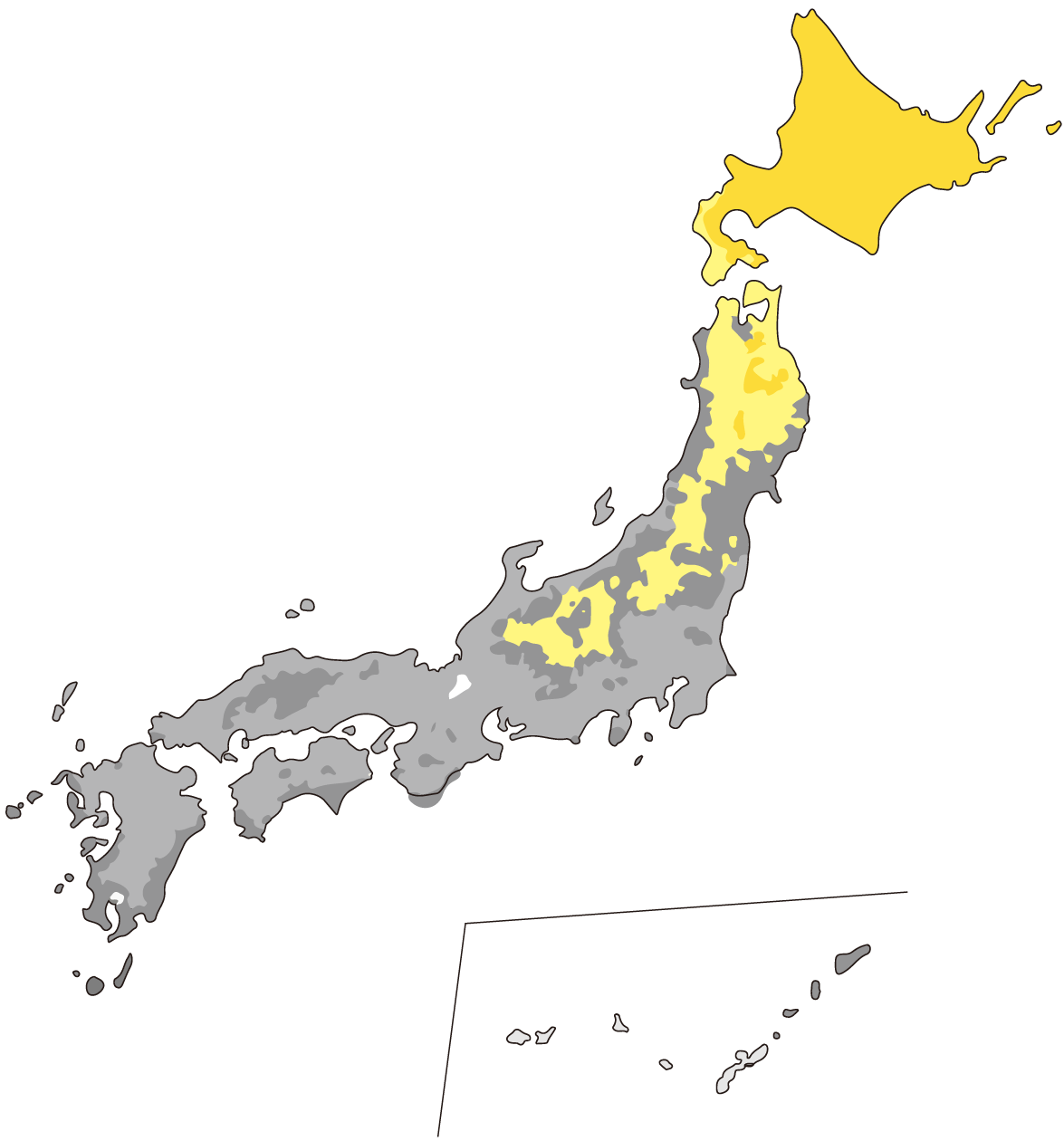 Map of Japan