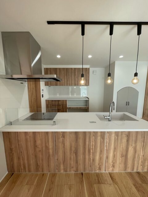 木目調のおしゃれなお家