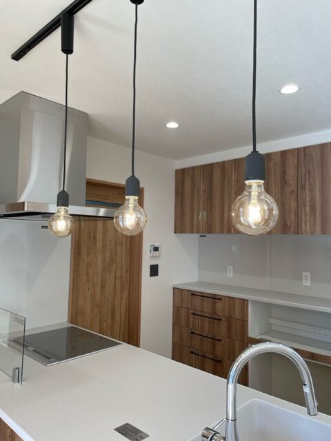 木目調のおしゃれなお家